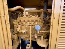 200 HP @ 1800 RPM, Caterpillar #G3406, industrial natural gas engine power unit, radiator & flywheel