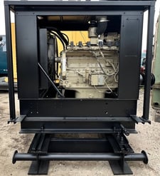 84 HP Cummins #6B, industrial Natural gas engine power unit, PTO & canopy enclosure, 1800 RPM, (7 available)