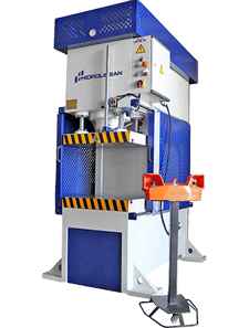 250 Ton, Hidroliksan #CFS-100, C-frame,chrome plated cylinder,steel welded frame,t-slot table