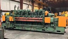 96" x .105" McKay, leveler, 17 rolls, 2" diameter x 112" face rolls, entry pinch rolls, 50 HP AC motor, 1760