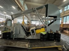 12000 lb. Coe Press Equipment #CPPC-12018, reverse loop coil cradle & straightener combo, 18" W x .312"