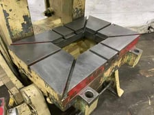 60 Ton, South Bend #60-FW-AC, OBI flywheel press, 4" stroke, 12-1/2" Shut Height, 12" throat, 5 HP