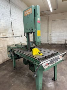 Marvel #Series-8-Mark-I, vertical band saw, 2 HP, 1" x 176" blade, 50-450 FPM