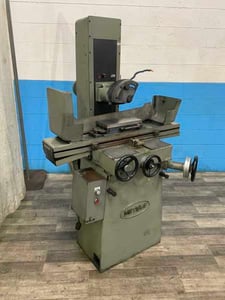 6" x 12" Mitsui #200MH, horizontal surface grinder, 124" x 8" x 1-1/2" wheel, 1.3 HP, 3450 RPM