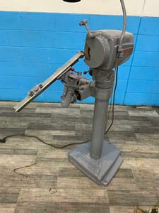 1/8" to 2-1/2" Sterling #DG, drill grinder sharpener, 24" drill length, pedestal mounted, 1/2 HP