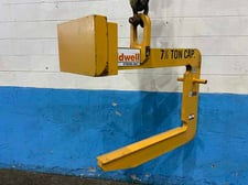 15000 lb. Caldwell #82-71/2-48, coil C-hook, 24" throat, 38-1/4" head room, 2023