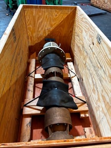 Worthington #10L30, vertical turbine pump, submersible groundwater pump, rebuilt