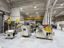 6000 lb. Coe Press Equipment #CPRF-518/CPPS-350-12/CPR-DE-PO-06018, servo feedline, 12" x .187" stock, 72"