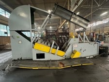 12000 lb. Coe Press Equipment #CPPC-12024, reverse loop coil cradle / straightener combo, 24" x .375" stock