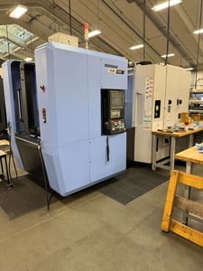 Daewoo Doosan #NHP-4000, CNC horizontal machining center, 60 automatic tool changer, 22" X, 25.2" Y, 26" Z