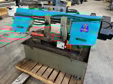 5" x 18" Peerless #Champ-VII, horizontal band saw, manual tension, coolant system, 2 HP, 2000