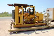 200 KW Caterpillar, Natural gas generator set, 7349 hours, 1800 RPM
