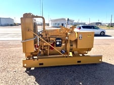 140 KW Caterpillar #G3306-TA, Natural gas generator set, 480 Volts, 3-phase, 982 hours, 1800 RPM