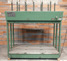 Tyler Piwer Pod Cold Press, 49" deep x 87" wide capacity, 100 psi, (1) pod short of 100% pod coverage