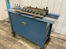 7 Stand, Lockformer rollfromer, 16 gauge, 1-1/4" arbor, 4" horizontal center