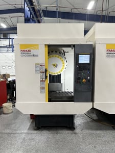 Fanuc #Robodrill-a-D21LiB5, CNC vertical machining center, 21 automatic tool changer, 19.6" X, 15.7" Y, 12.9"