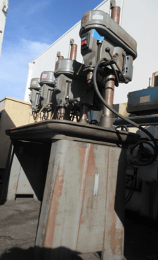 4 Spindle Delta Rockwell #15000, drill press