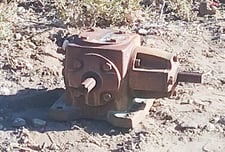 8.8 HP @ 1750 RPM, Boston #R137-1, Right Angle Gearbox, 1.10 :1 Ratio, Size 37