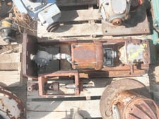 0.97 HP @ 1800 RPM, Eberhardt Denver #20W, Right Angle Gearbox, 20.00 :1 Ratio, 90 RPM Output