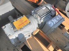 Image for 0.25 HP @ 1700 RPM, Eurodrive #S47DT71C4, Right Angle Gear Reducer Gearbox, 104.80 :1 Ratio, 16 RPM Output