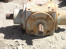 20 HP @ 1150 RPM, Hub City #66-4-GG, Right Angle Gearbox, 2.00 :1 Ratio, 2300 RPM Output