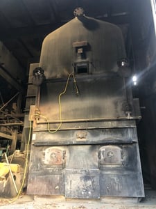 600 HP Hurst #HYB3948-150-4, Biomass Boiler, Wood Chips/Wood Pellets fuel, 150 PSI, 1997