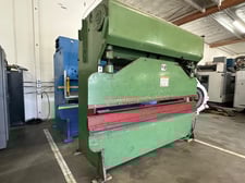 75 Ton, DiAcro #75-10, Hydra-mechanical press brake, 10' overall, 102" between housing, 8" throat, Back