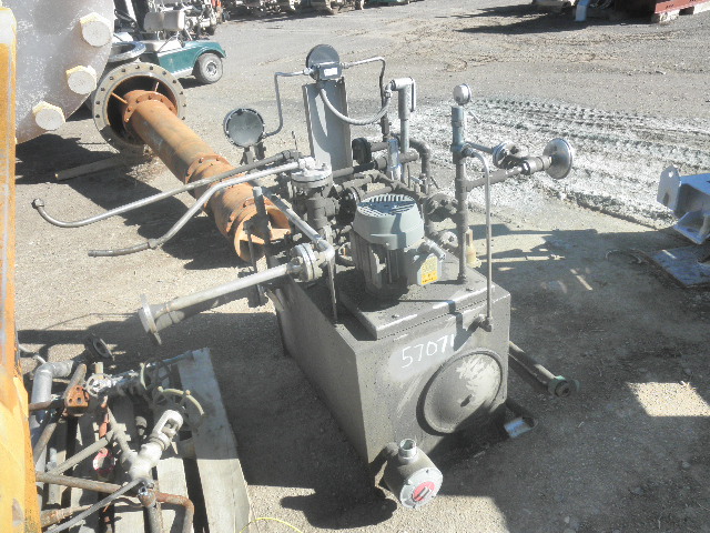 John Crane Inc., Small Lube Skid, w/Oil Filter, 8 GPM, 7-25 psig, 1 HP, 230/460 V