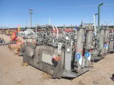 Lube Systems Inc. #NFP-1-1-150-2-SS4, Large Lube Skid, w/Heat Exchanger, 150 psi @ 200 F, 15 HP, 1988