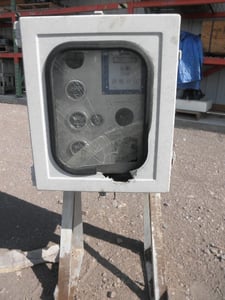 Hoffman, Control Panel, 4' H x 1.83' W x 1.25' deep, w/temperature & pressure switch gauges
