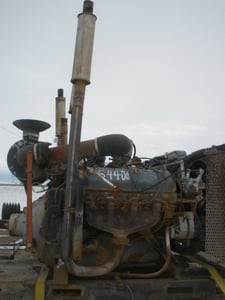 110 HP @ 3000 RPM, Ford #460, Natural Gas Engine, radiator through flywheel, V-8 cylinder, (4) 3.85" Stroke