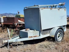 1800 RPM, Kohler, Engine, on light tower trailer, 10 kW, 120/240 V