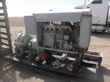 70 HP @ 1800 RPM, Waukesha #F-554-GU, Natural Gas Power Unit, radiator through flywheel