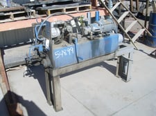7 GPM Marzocchi #2D25AAC-184, Hydraulic Pump, 3480 psi, 2500 RPM max, 1 HP, 1725 RPM Motor