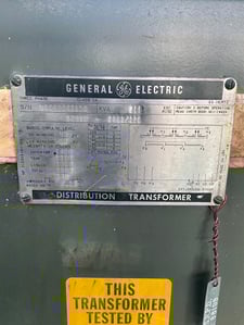 300 KVA 12470 Delta Primary, 208Y/120 Secondary, General Electric 3 phase, Padmount Transformer