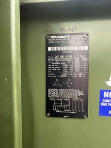 2500 KVA 34500 Delta Primary, 690Y/398 Secondary, Pauwels 3 phase, Padmount Transformer