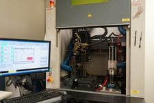 ILT #112975, laser welding workstation, GSI JK300PS YAG laser, Polyscience DCA304D5 chiller