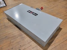 400 Amp. General Electric, Fusible Safety Disconnect Switch, 240VAC 250VDC 125HP Nema 3R