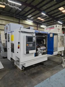 Gleason, Pfauter #P60, CNC automatic loading gear hobber, Siemens 840D controls, shuttle loader, excellent