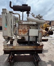 84 HP Cummins #6C, industrial Natural gas engine power unit, 1800 RPM