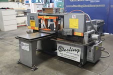 14" x 16" Hem #H120M, horizontal band saw, 1-1/4" x 15' x 0.042" blade, hydraulic vise