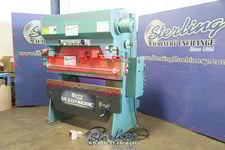 35 Ton, Wysong #H-3572, CNC hydra-mech press brake, 6' overall, 62" between housing, 10-29 SPM, Back Gauge