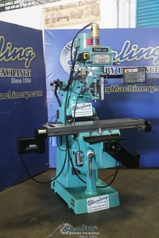 Southwestern Industries #Trak-KE, vertical mill, 10" x50" tbl., 3 HP, 30" X, 15" Y, 15" Z, 70-3900 RPM