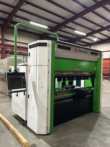72 Ton, Ermaksan #6521 Green Press FX Servo Press Brake, Delem DR-66T 8-Axis Control, 2020