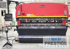 110 Ton, Amada #RG-100, 9.1' overall, 100" between housing, 3.9"stroke, 15.76"throat, 14.5"DL, NC9EX-II