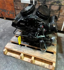450/330 psig, Borg-Warner #RS-82B, reefer compressor, 8 cylinder, open drive, new, unused