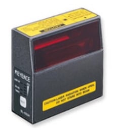 Keyence BL-651HA Ultra Small Laser Barcode Reader, High-Resolution, Side Raster