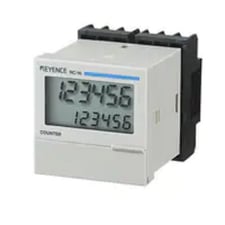 Keyence RC-16 LCD Display Electronic Preset Counter, 48-mm 6-Digit 7-Segment LCD