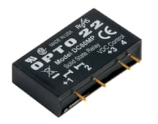Opto 22 DC60MP MP Model, 60 VDC, 3 Amp, DC Control Solid State Relay SSR