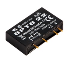 Opto 22 MP240D4-17 MP Model, 240 VAC, 4 Amp, DC Control Solid State Relay SSR